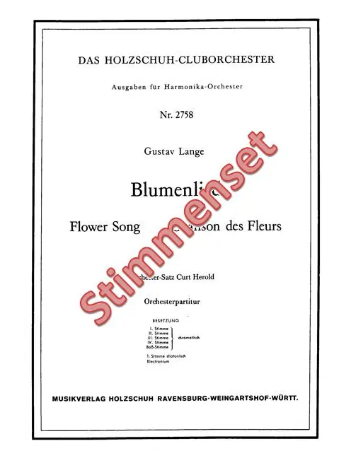 Blumenlied